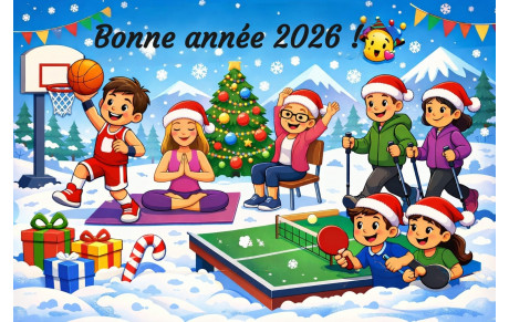 Bonne année 2026 à toutes et à tous !